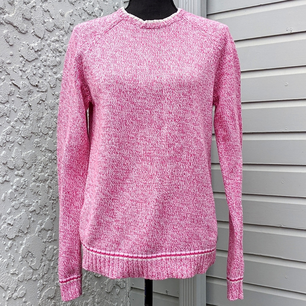 Izod Cotton Knit Crew Neck Sweater